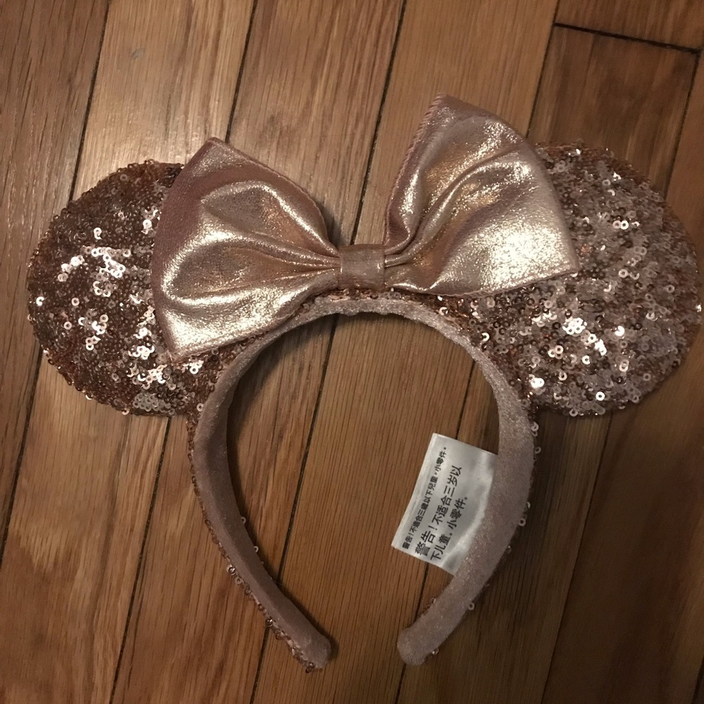 Disney Parks rose gold mouse ears